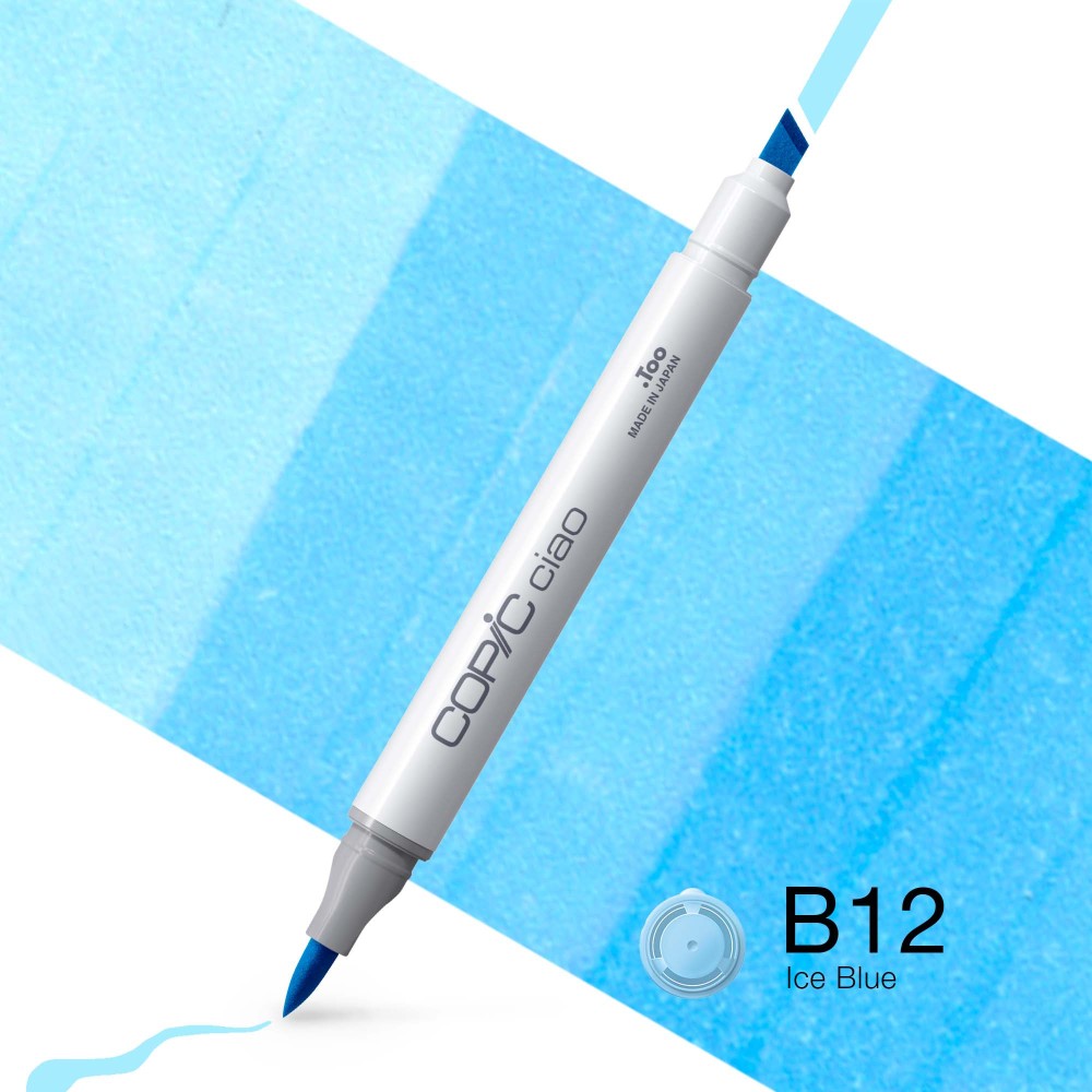 Marker dwustronny Copic Ciao - B12 Ice Blue