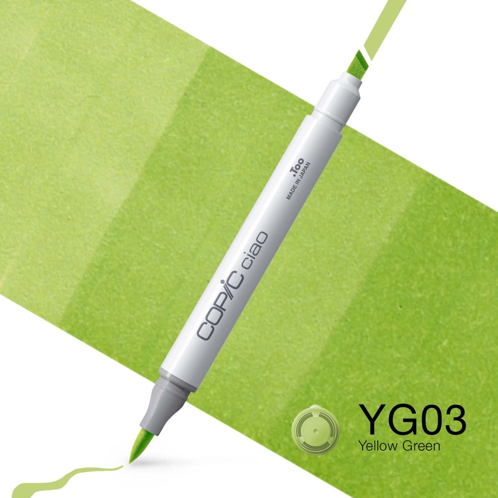Marker dwustronny Copic Ciao - YG03 Yellow Green