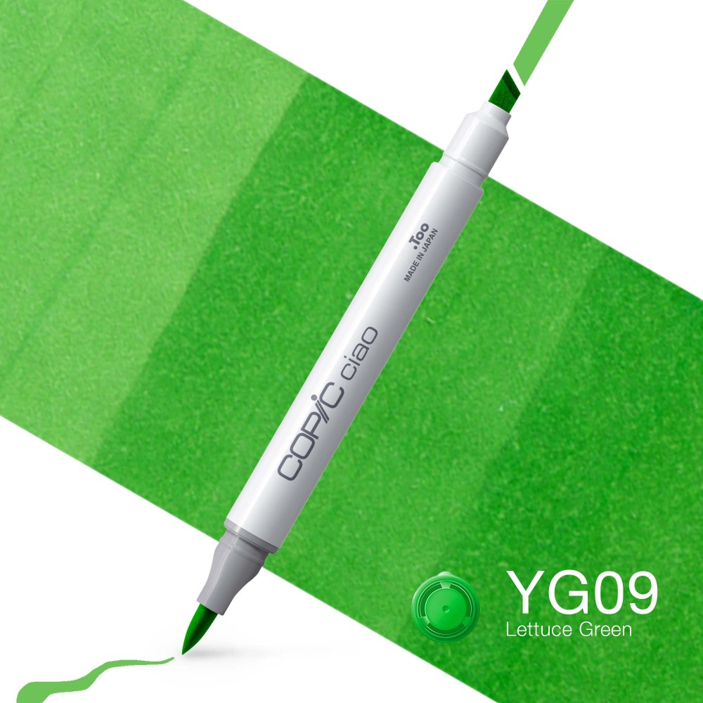 Marker dwustronny Copic Ciao - YG09 Lettuce Green