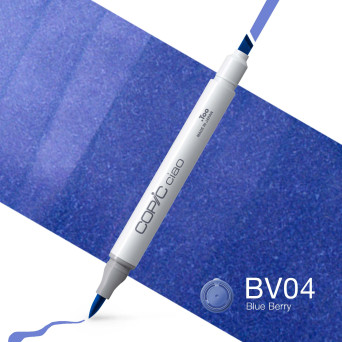 Copic Ciao dual-tip alcohol-based marker - BV04 Blue Berry