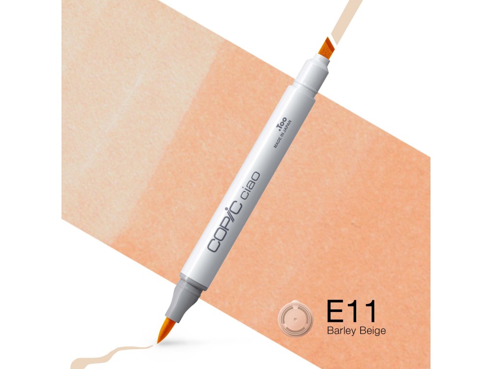 Copic Ciao dual-tip alcohol-based marker - E11 Barley Beige