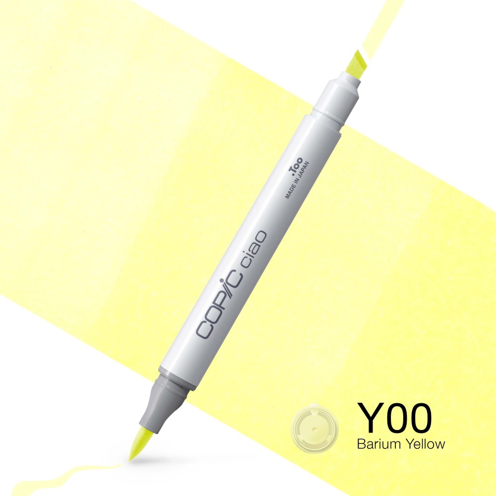 Marker dwustronny Copic Ciao - Y00 Barium Yellow