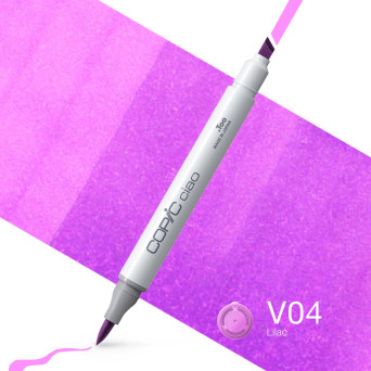 Copic Ciao dual-tip alcohol-based marker - V04 Lilac