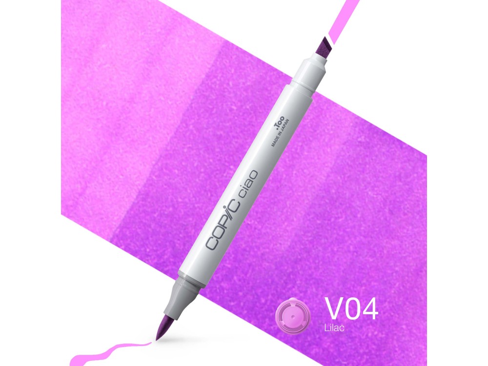 Marker dwustronny Copic Ciao - V04 Lilac