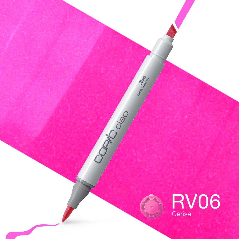 Copic Ciao dual-tip alcohol-based marker - RV06 Cerise