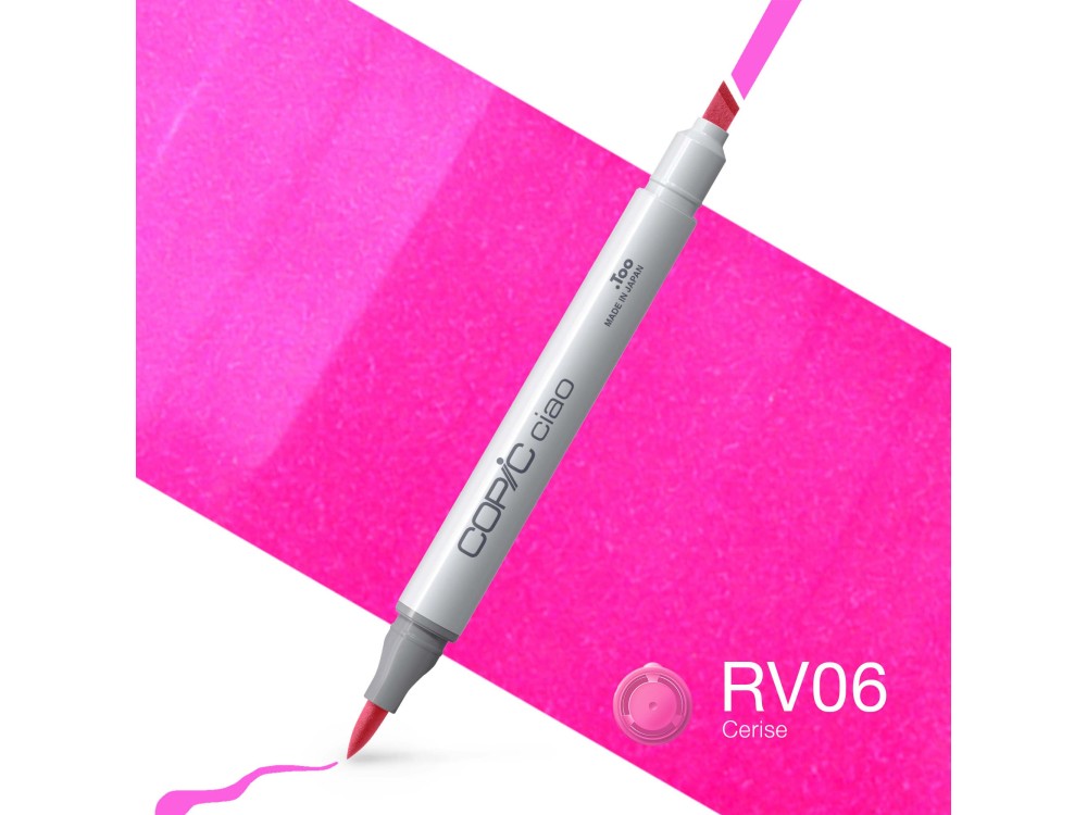 Copic Ciao dual-tip alcohol-based marker - RV06 Cerise