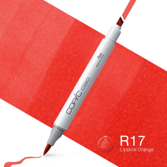 Copic Ciao dual-tip alcohol-based marker - R17 Lipstick Orange