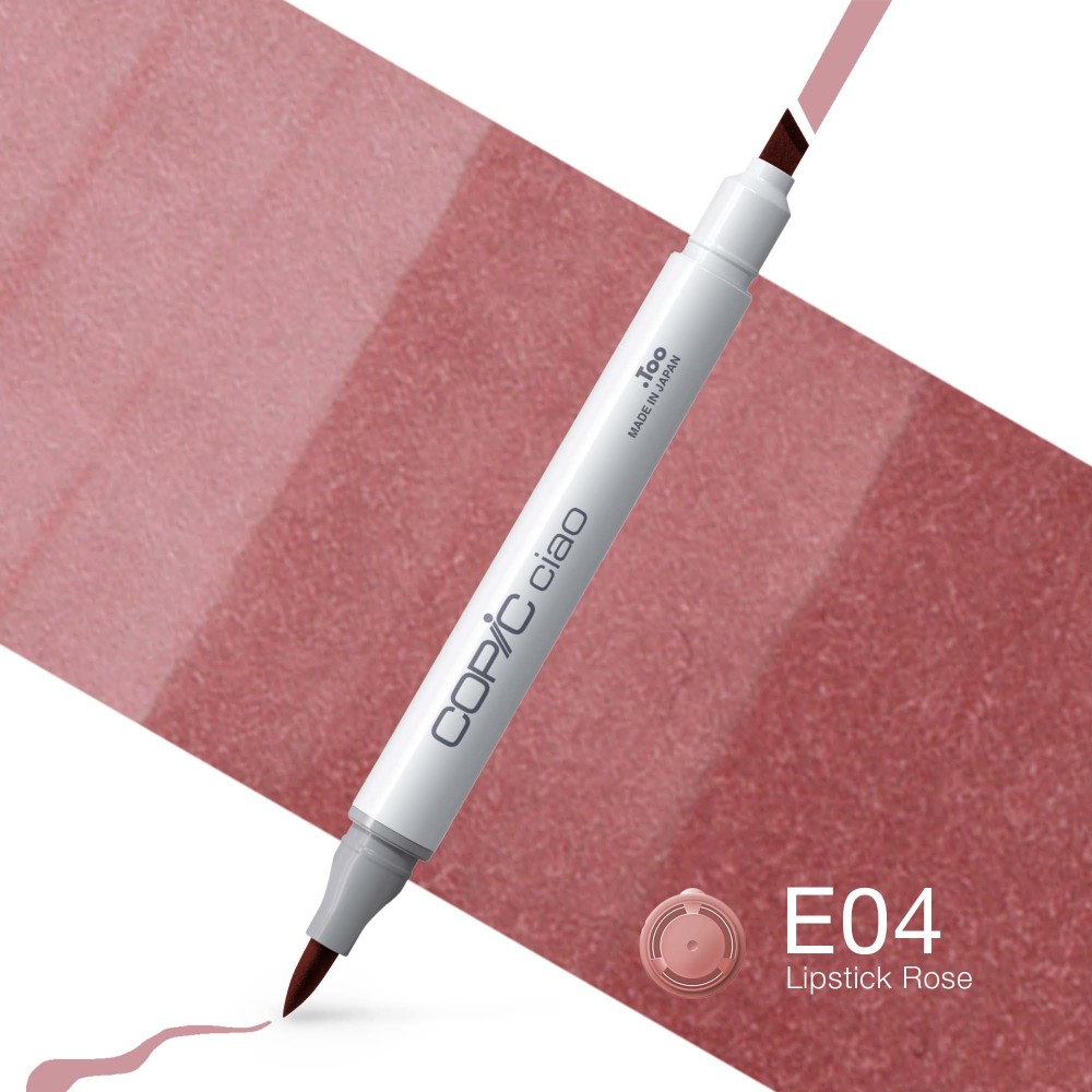 Marker dwustronny Copic Ciao - E04 Lipstick Rose