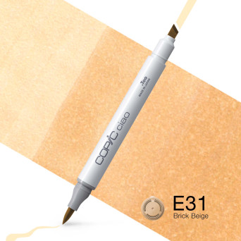 Copic Ciao dual-tip alcohol-based marker - E31 Brick Beige
