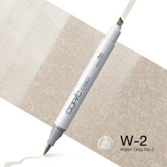 Marker dwustronny Copic Ciao - W-2 Warm Gray No.2