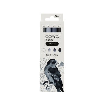 Zestaw markerów dwustronnych Copic Ciao Shade - Dark Cool Gray