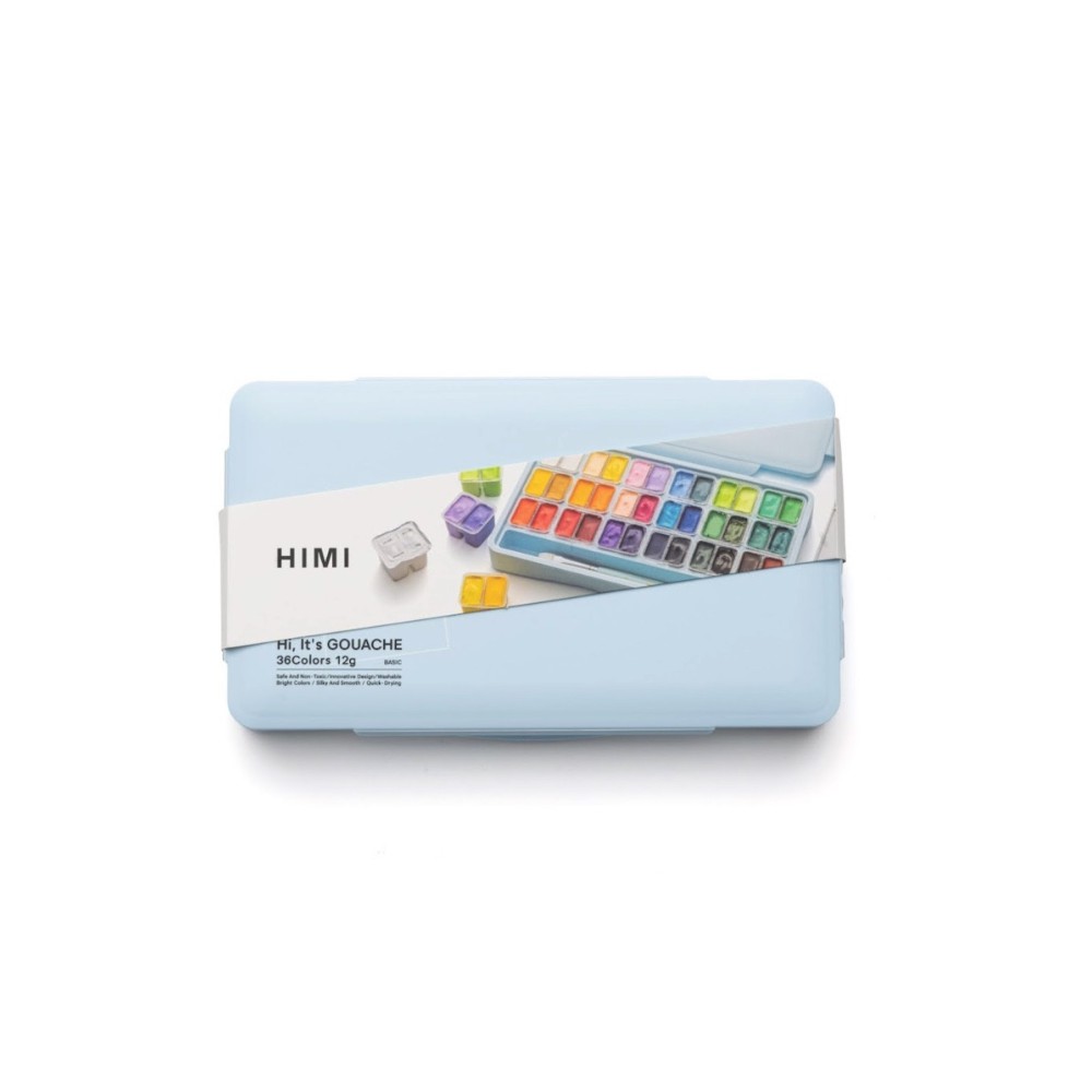 Set of Twin Cup Gouache paints - HIMI - 36 pcs. x 12 g