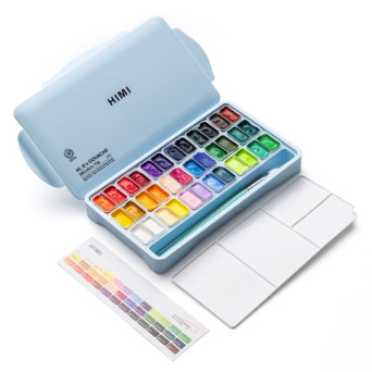 Set of Twin Cup Gouache paints - HIMI - 36 pcs. x 12 g