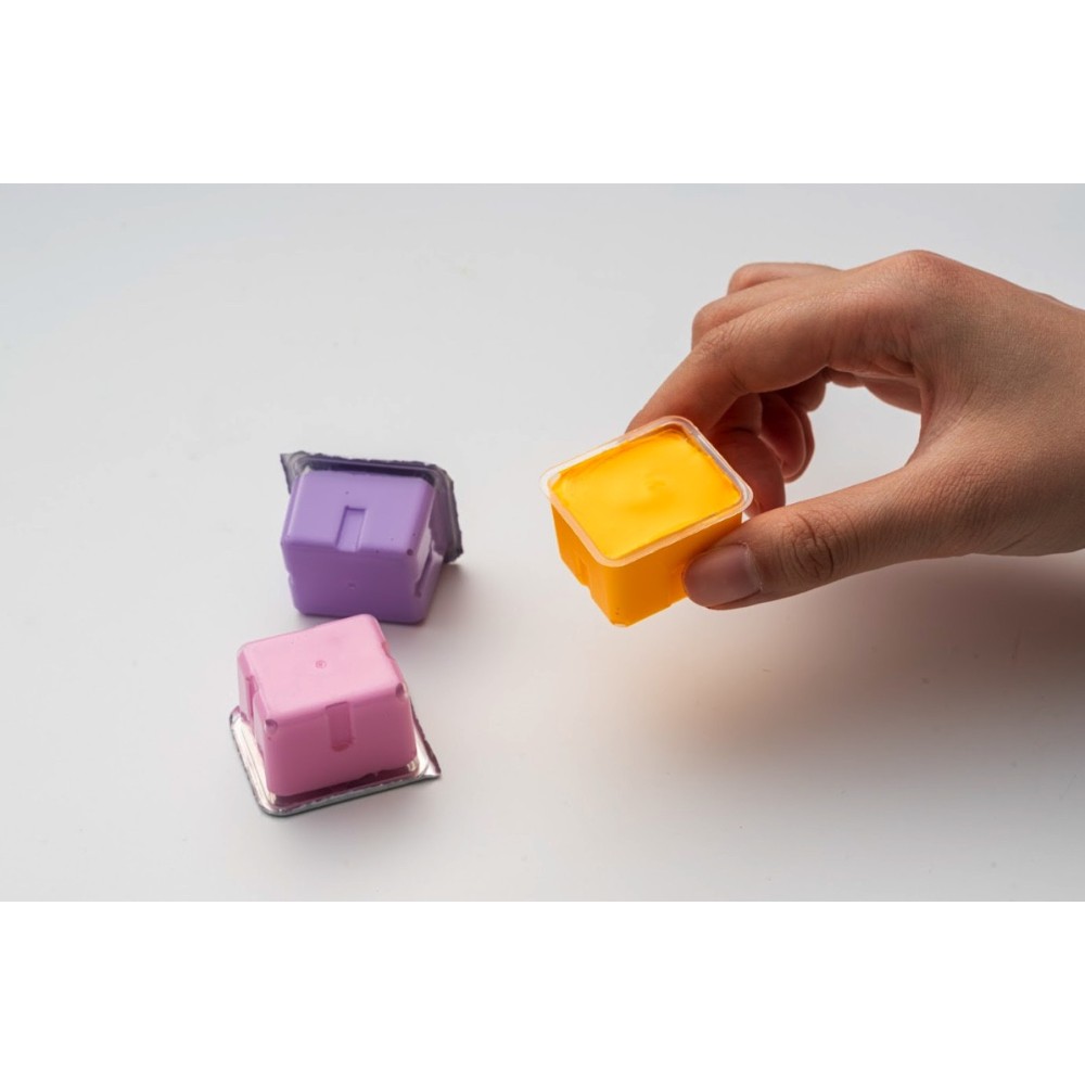 Set of Jelly Cup Gouache - HIMI - Pink, 24 pcs. x 30 g