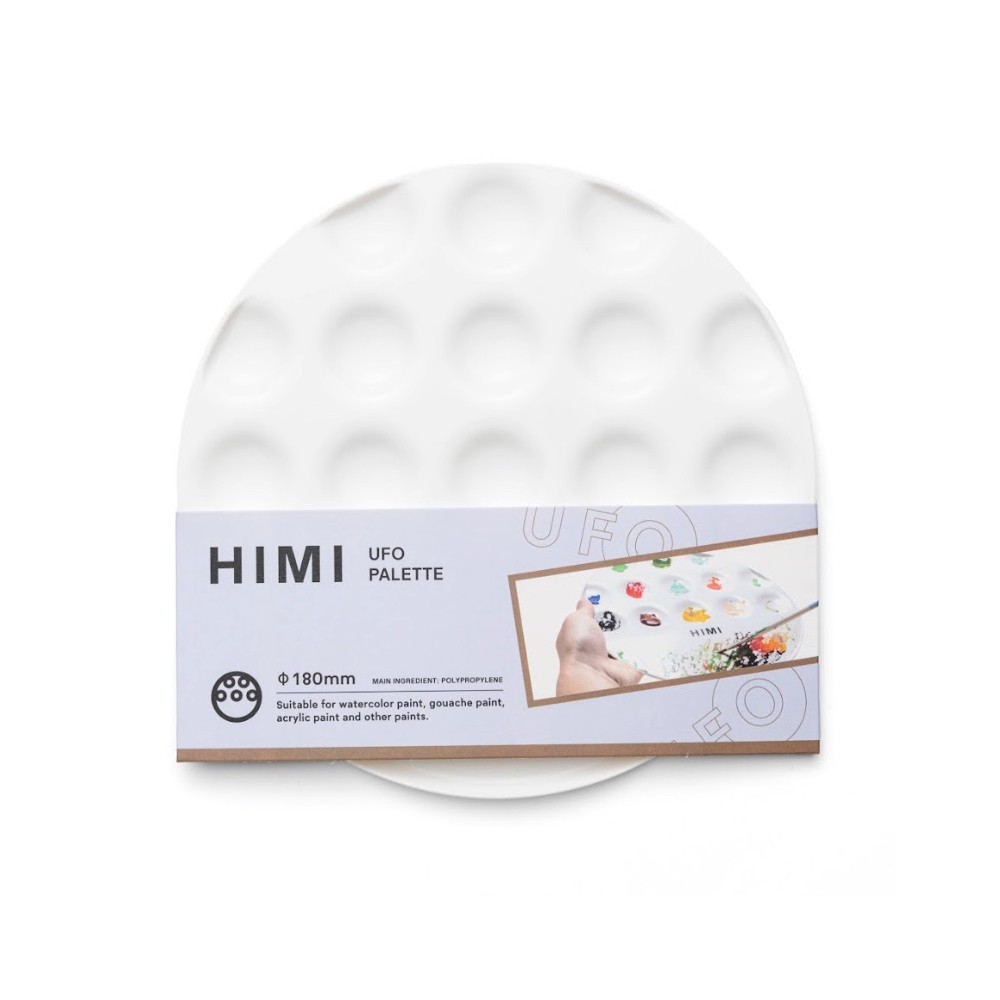 Round HIMI UFO painting palette 18 cm - HIMI