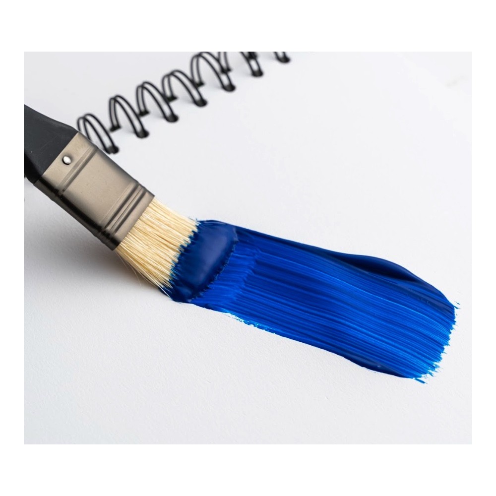 Spiral-bound HIMI gouache pad 21,6 x 21,6 cm - HIMI - Pink 160 g 50 sheets
