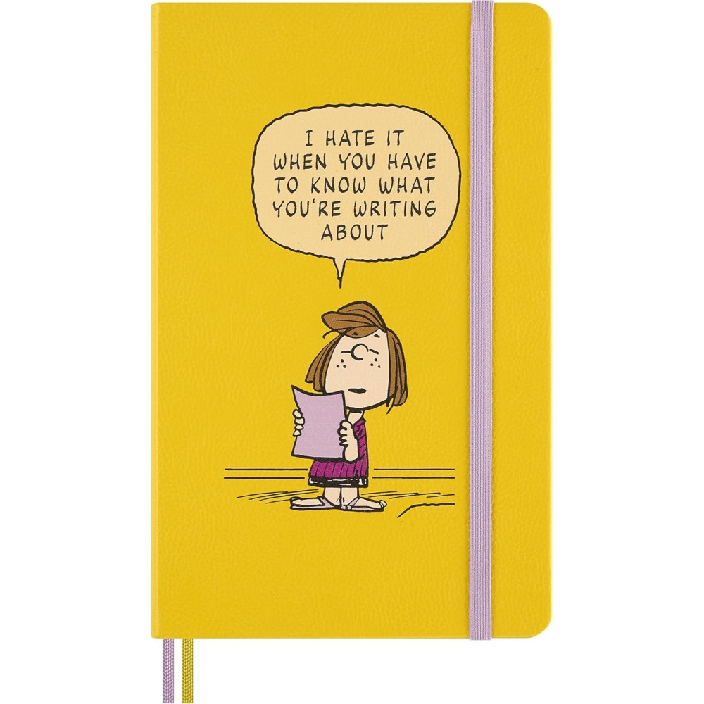 Ruled notebook Peanuts Patty 13 x 21 cm - Moleskine - hard cover
