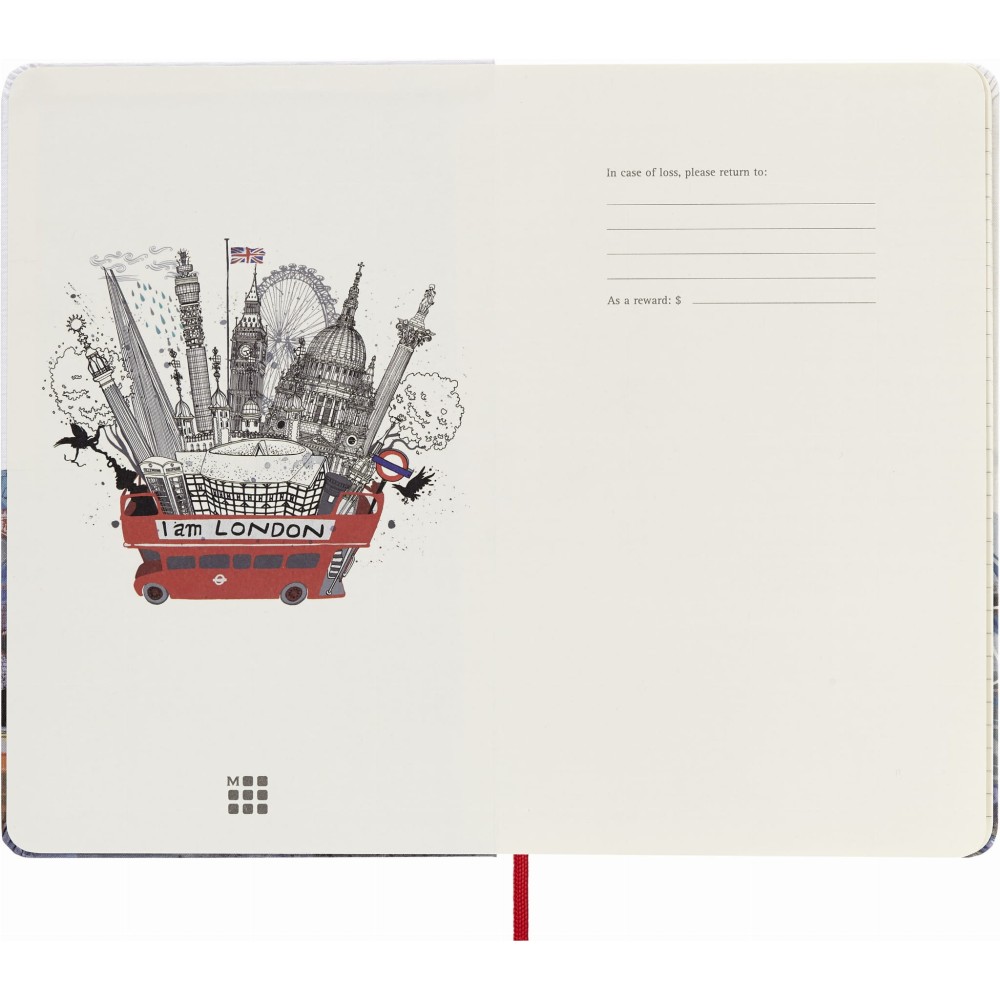 Notebook I am London 13 x 21 cm - Moleskine - hard cover