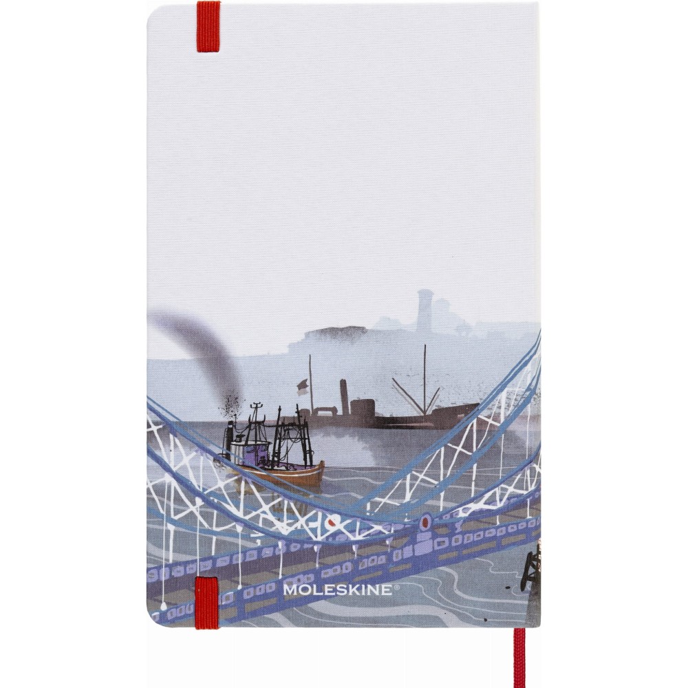 Notatnik w linie I am London 13 x 21 cm - Moleskine - twarda okładka