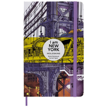 Ruled notebook I am New York 13 x 21 cm - Moleskine - hard cover