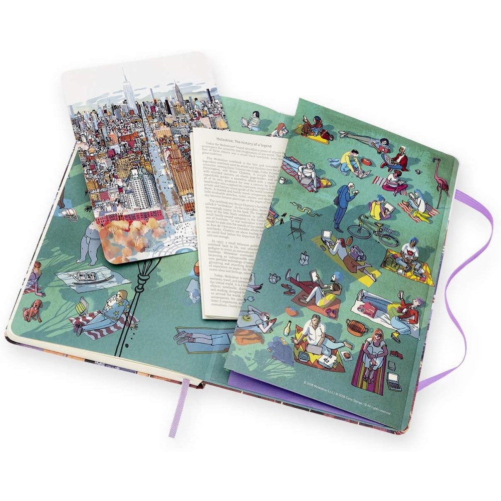 Ruled notebook I am New York 13 x 21 cm - Moleskine - hard cover