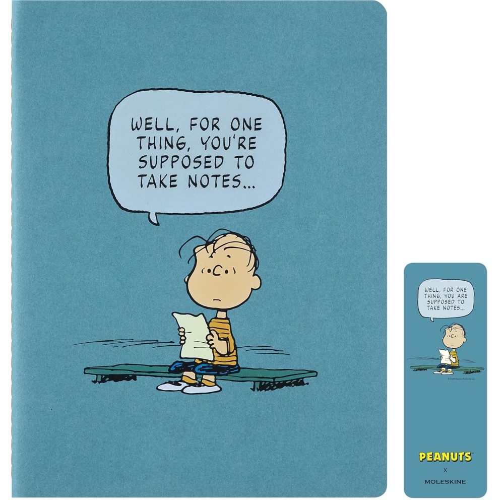 Ruled Peanuts Cahier Journal 19 x 25 cm - Moleskine - soft cover