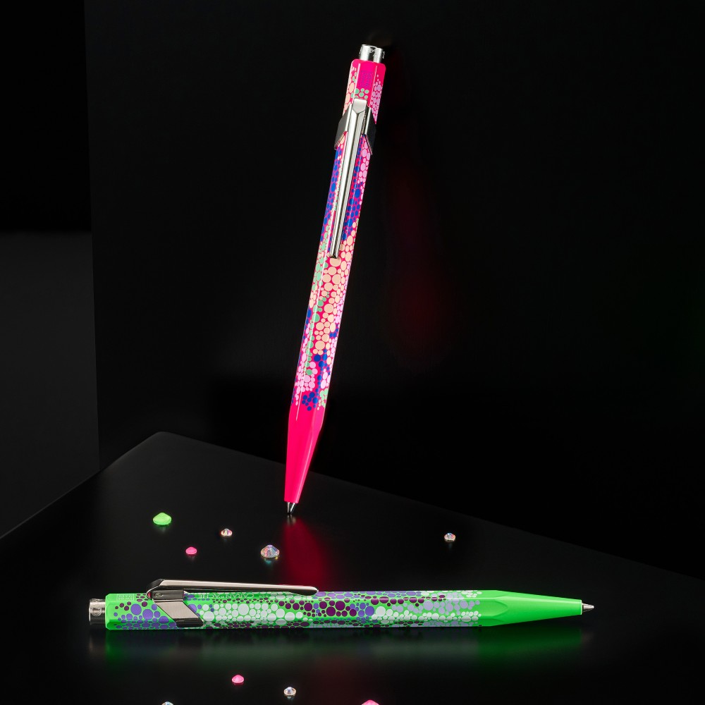 849 Limited Edition Germanier ballpoint pen - Caran d'Ache - Green Fluo