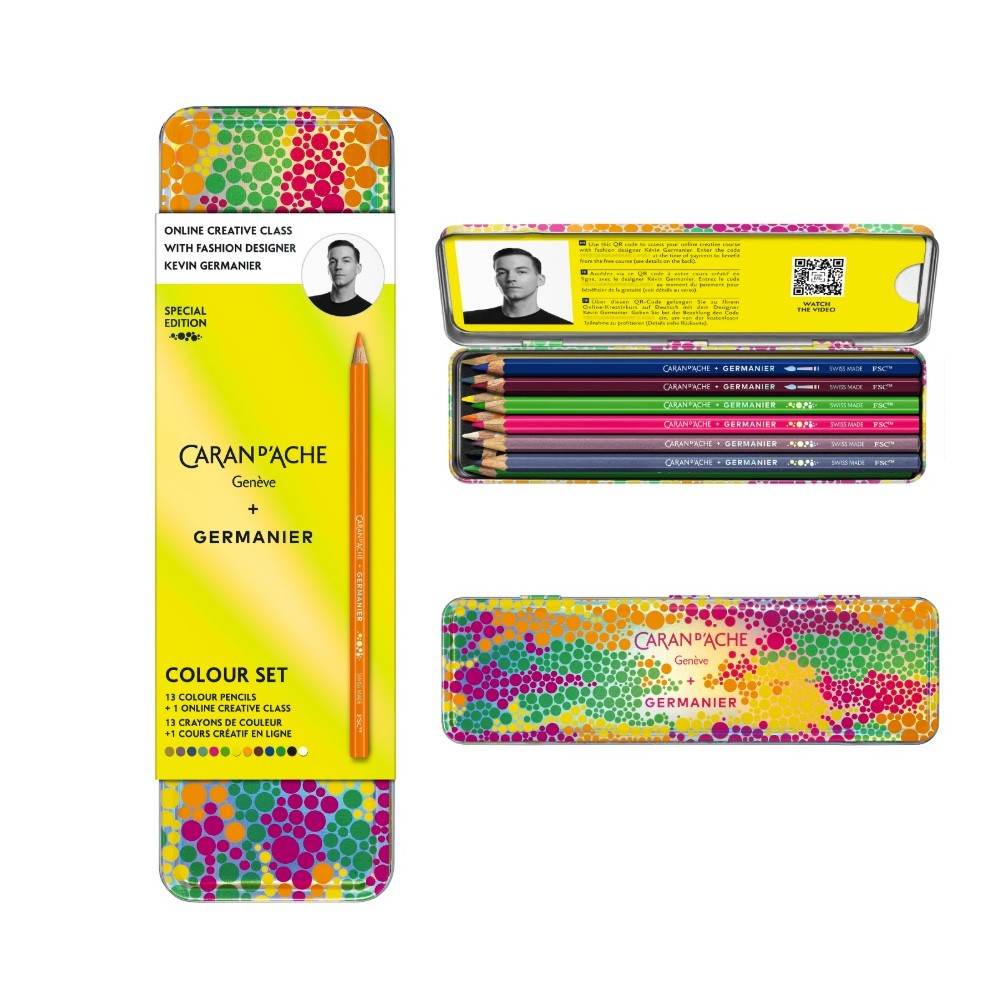Zestaw kredek Limited Edition Germanier - Caran d'Ache - 13 szt.