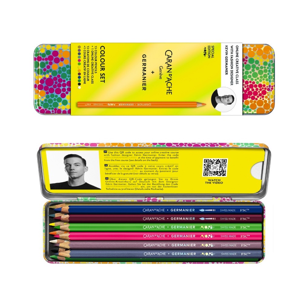 Zestaw kredek Limited Edition Germanier - Caran d'Ache - 13 szt.