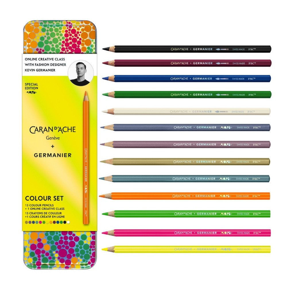 Zestaw kredek Limited Edition Germanier - Caran d'Ache - 13 szt.