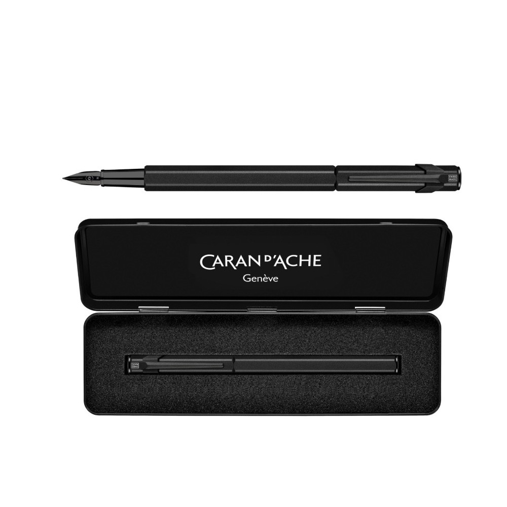 Fountain pen 849 - Caran d'Ache - Black Code F