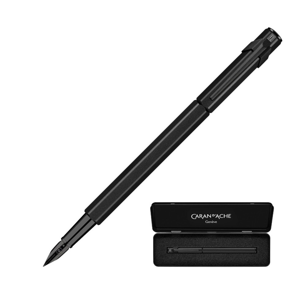 Pióro wieczne 849 z etui - Caran d'Ache - Black Code M