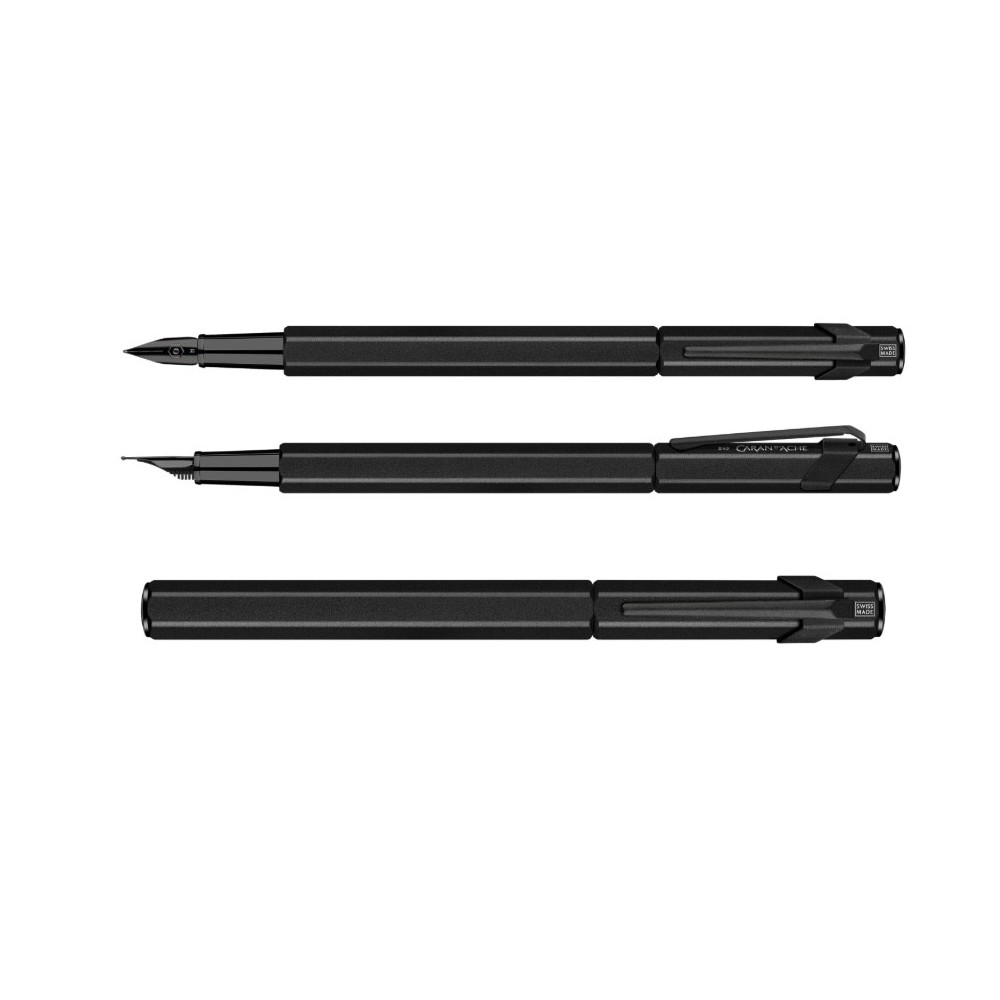 Fountain pen 849 - Caran d'Ache - Black Code M