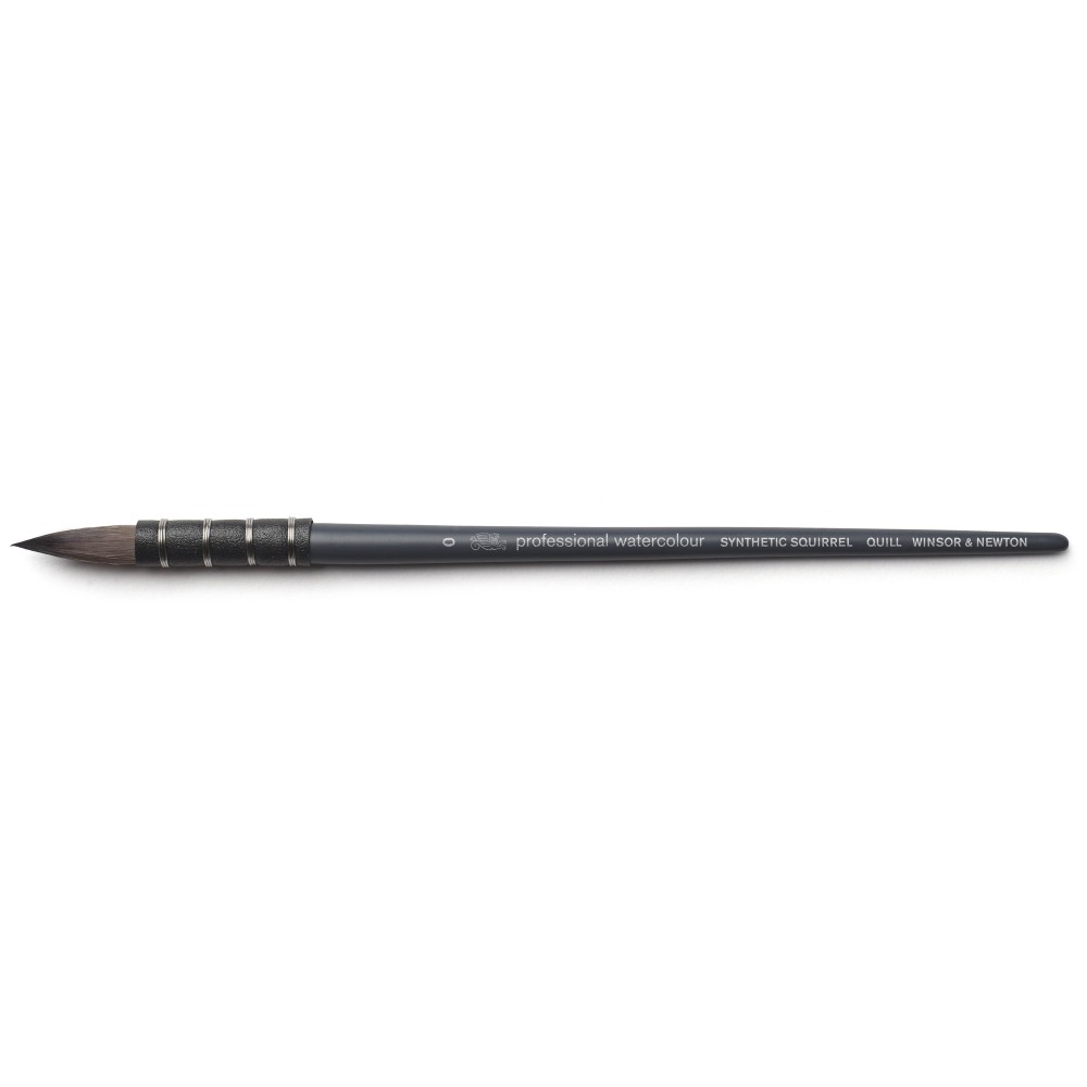 Quill Professional Watercolor synthetic squirrel brush - Winsor & Newton - no. 0