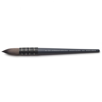 Pędzel okrągły syntetyczny wiewiórka - Winsor & Newton - nr 6