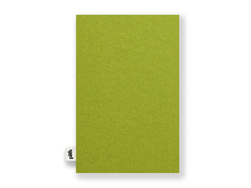 Dotted Yuzu notebook 12,9 x 19,8 cm - pith - Chartreuse