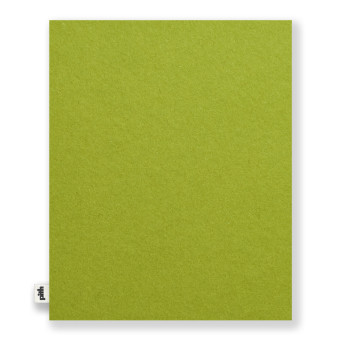 Dotted Pomelo notebook 21 x 26 cm - pith - Chartreuse