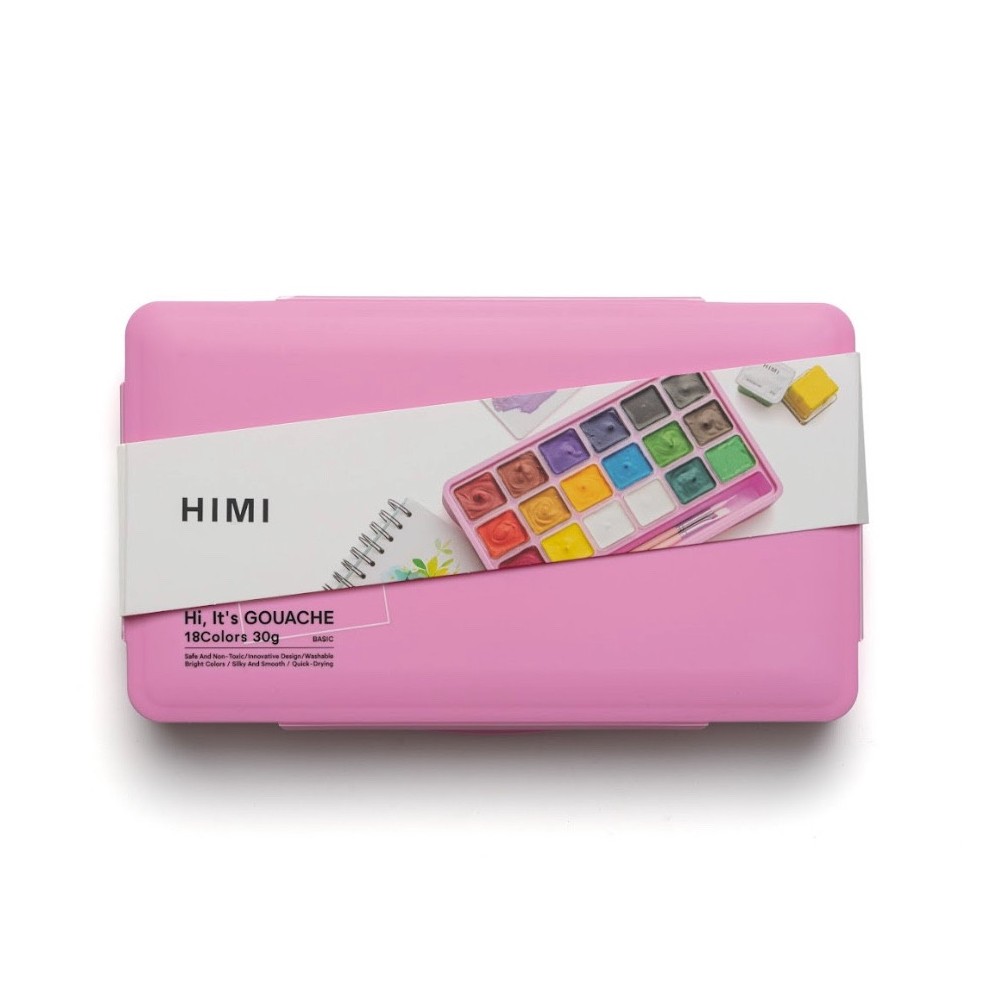 Set of Jelly Cup Gouache - HIMI - 18 pcs. x 30 g