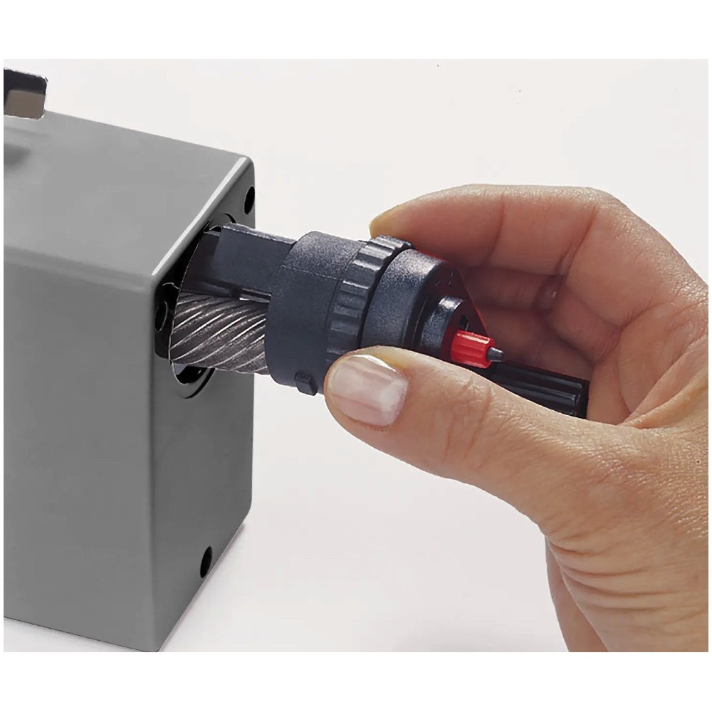 Temperówka na korbkę 155 8-12 mm - Dahle - Smart Grey