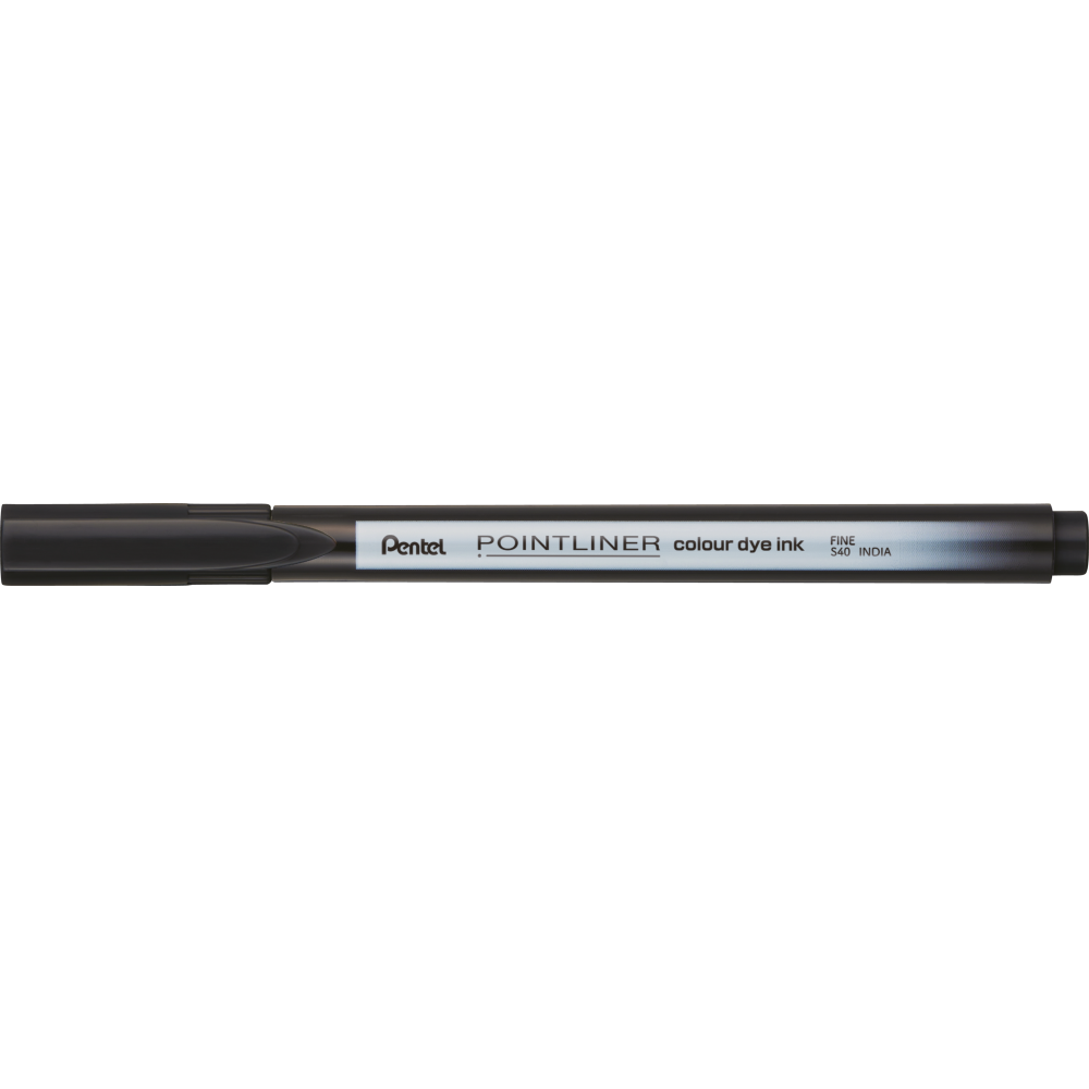 Pointliner Colour fineliner 0,4 mm - Pentel - black