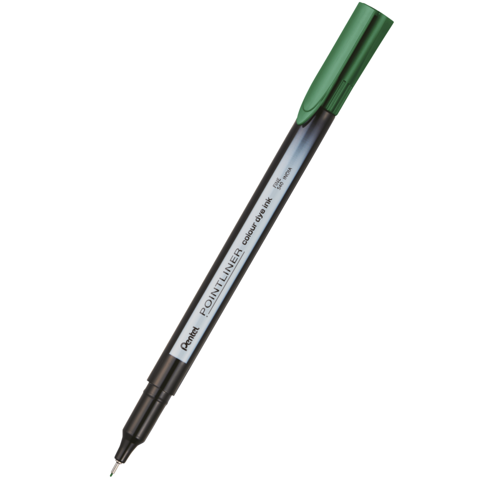 Cienkopis Pointliner Colour 0,4 mm - Pentel - zielony