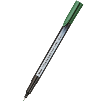 Cienkopis Pointliner Colour 0,4 mm - Pentel - zielony