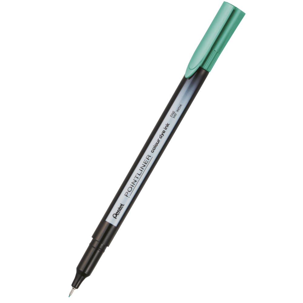Cienkopis Pointliner Colour 0,4 mm - Pentel - szmaragdowy zielony