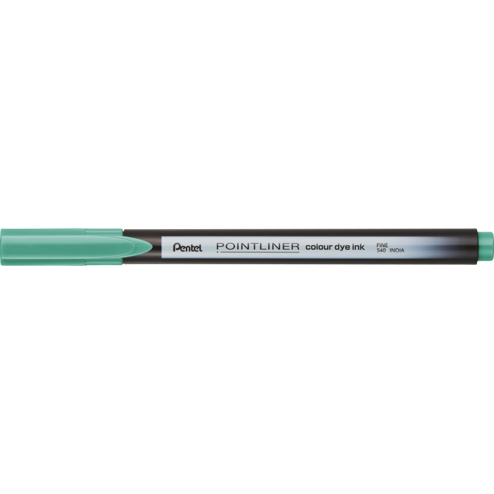 Cienkopis Pointliner Colour 0,4 mm - Pentel - szmaragdowy zielony