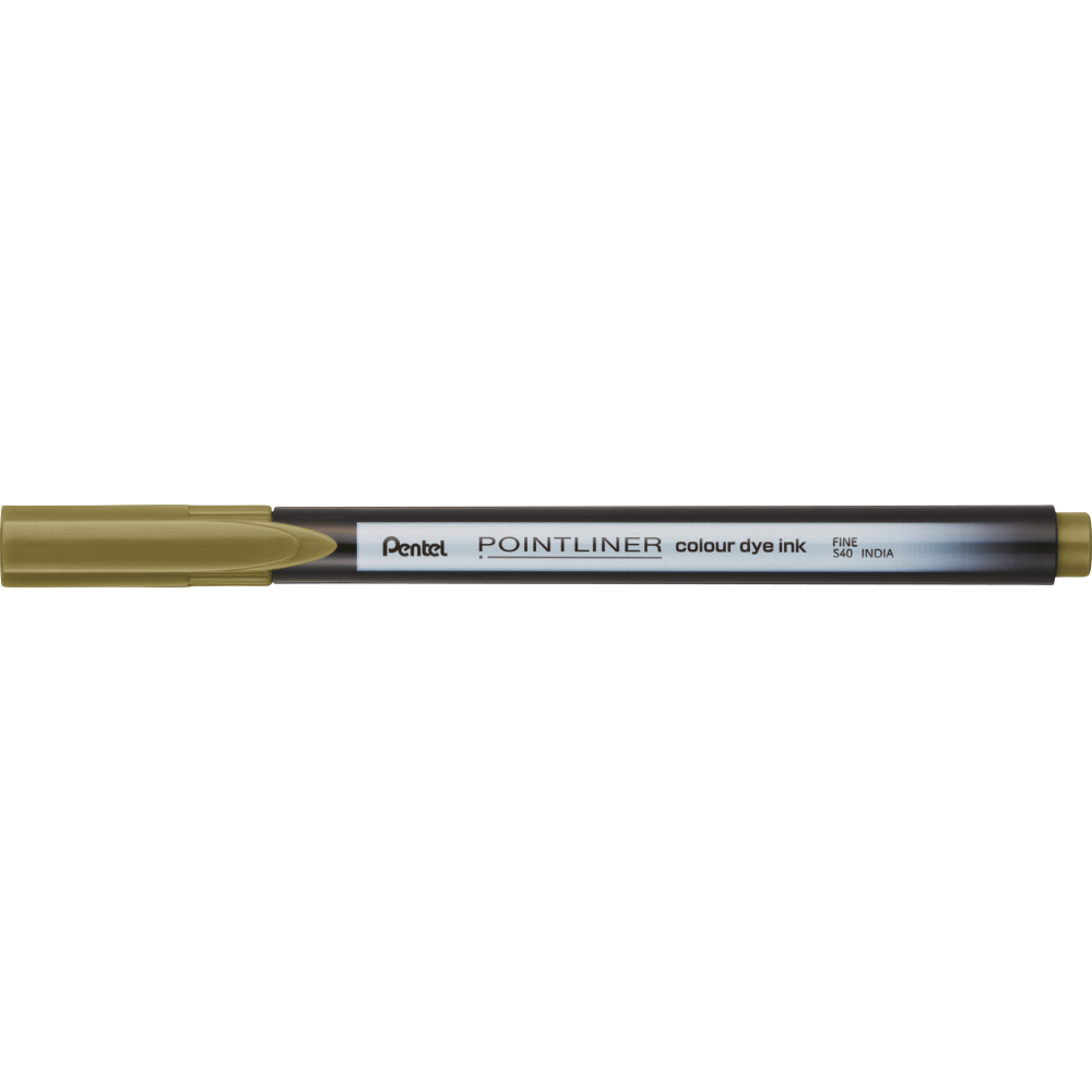 Pointliner Colour fineliner 0,4 mm - Pentel - golden brown