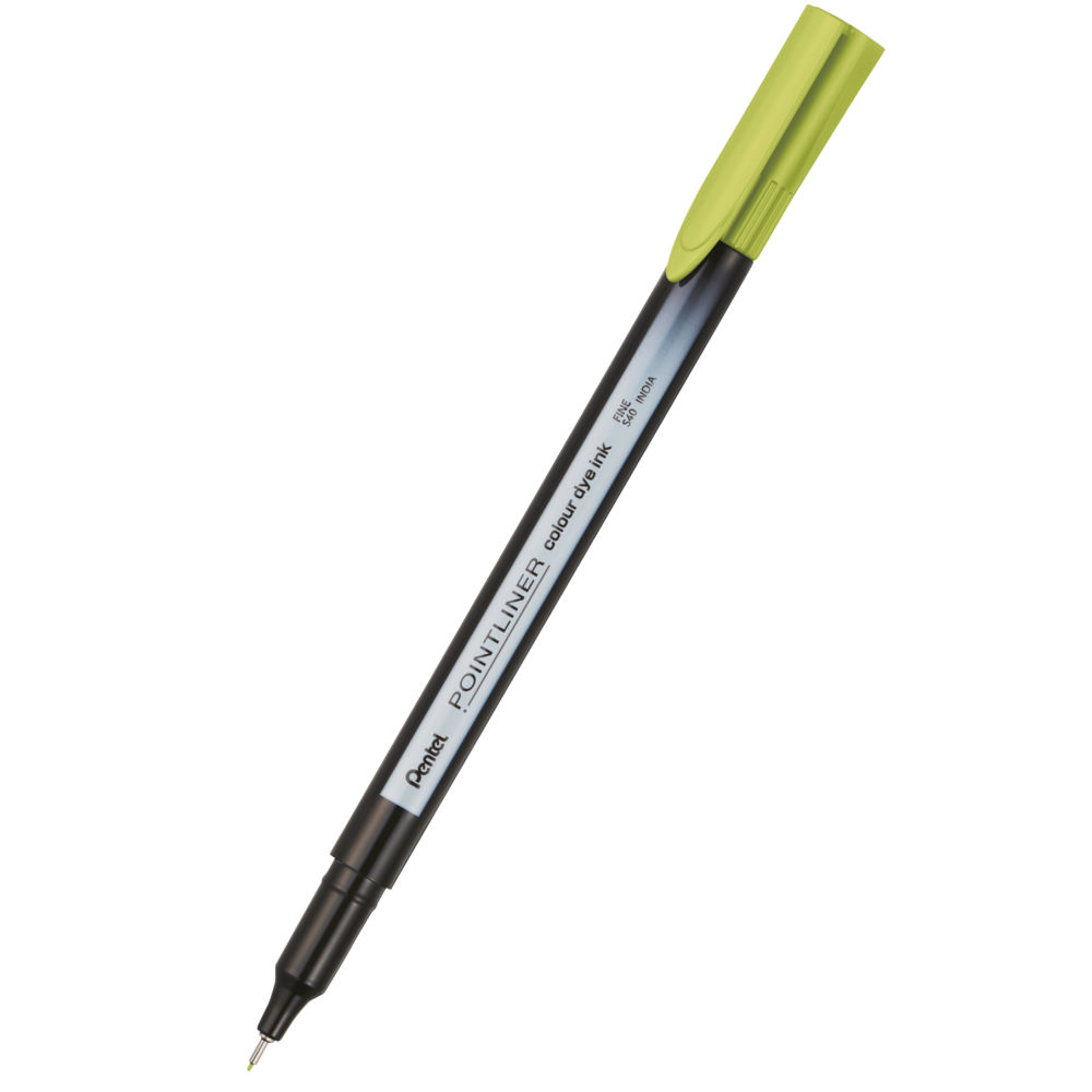 Pointliner Colour fineliner 0,4 mm - Pentel - lime green