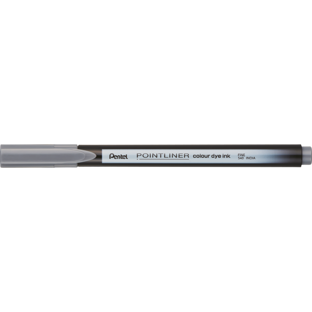 Pointliner Colour fineliner 0,4 mm - Pentel - grey