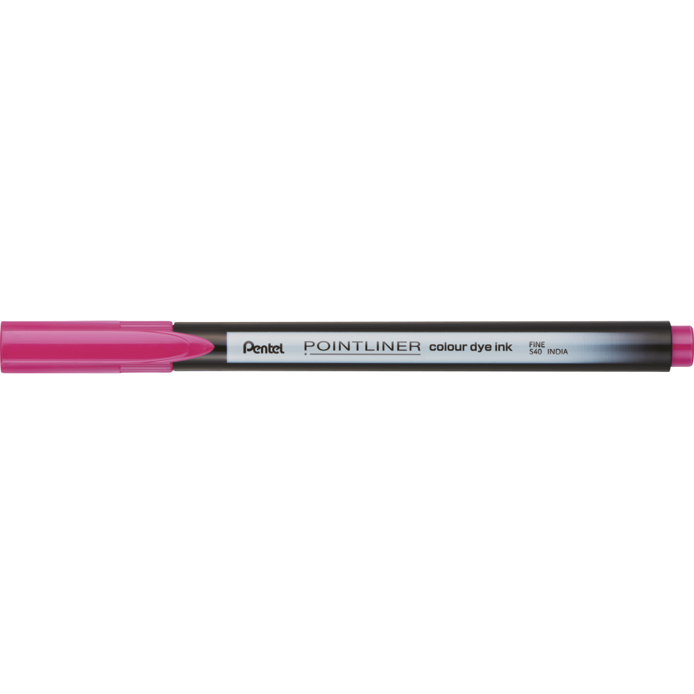 Cienkopis Pointliner Colour 0,4 mm - Pentel - różowy