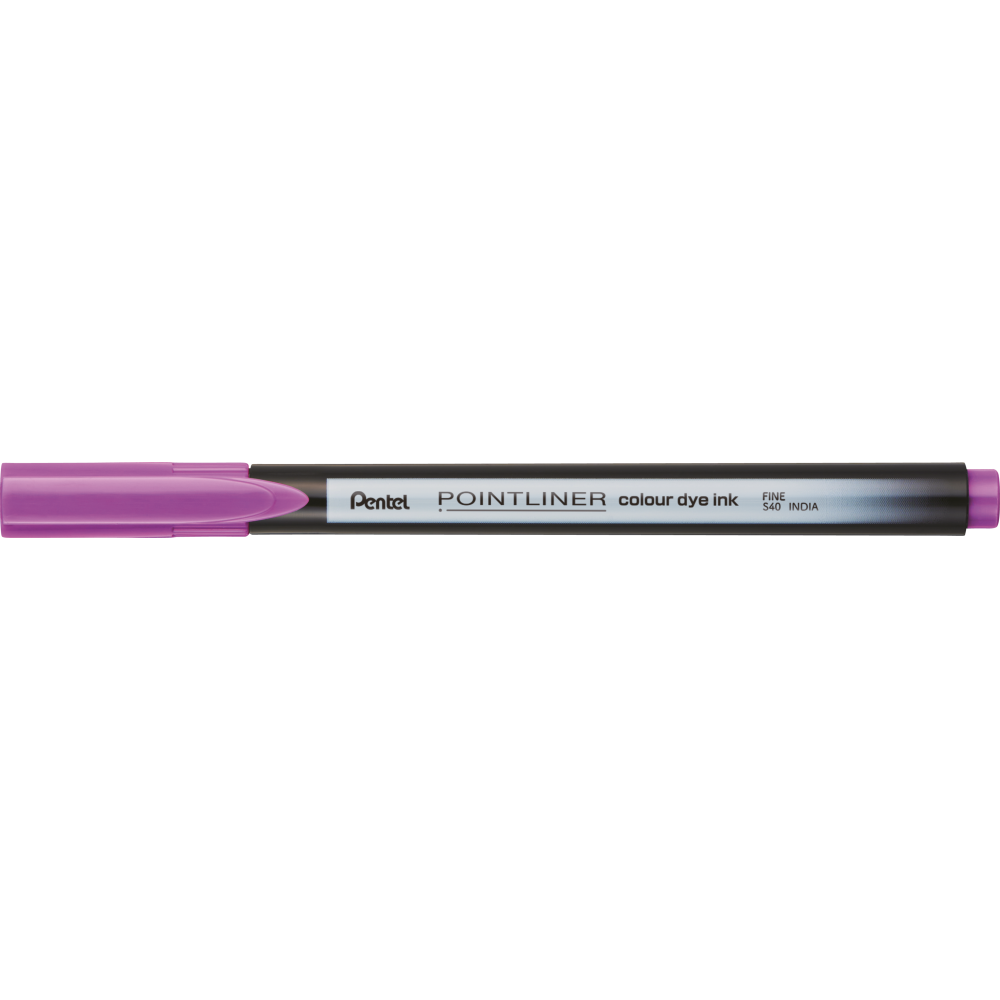 Cienkopis Pointliner Colour 0,4 mm - Pentel - fuksja