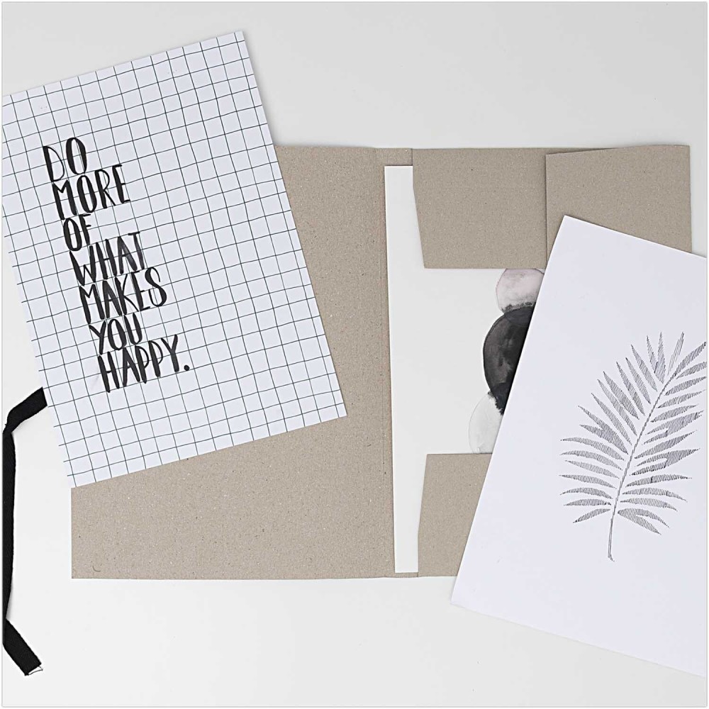 Teczka papierowa na dokumenty i rysunki A4 - Paper Poetry